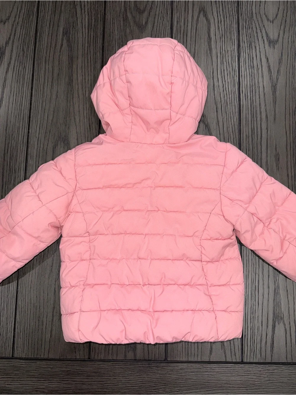 Gerry Outdoors Pink Jersey Lined Insulated Puffer Jacket Size 2T Winter Snowgear